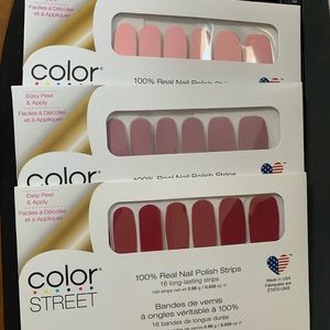 Color street nail pack of three